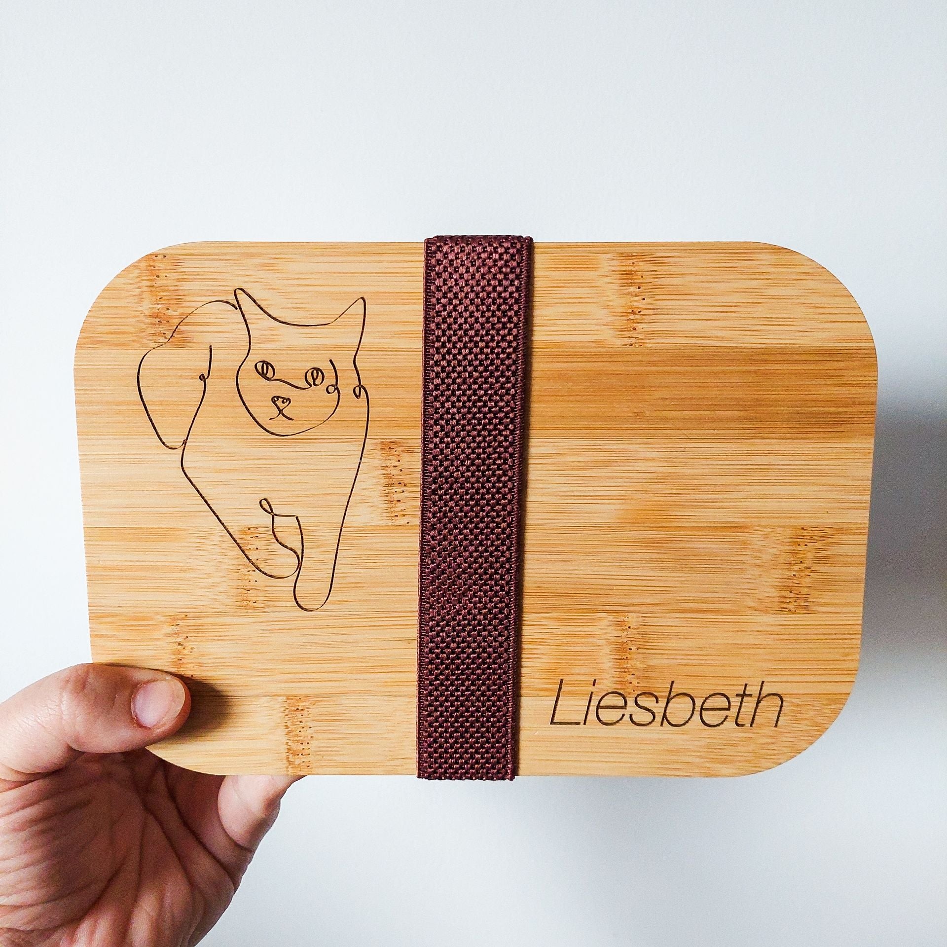 Brooddoos met gravure