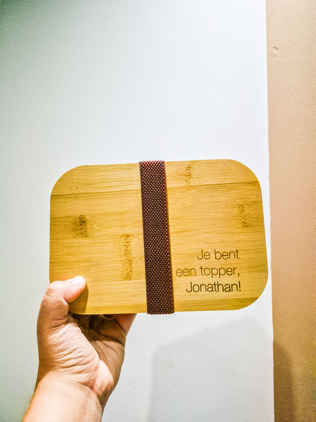 Brooddoos met gravure