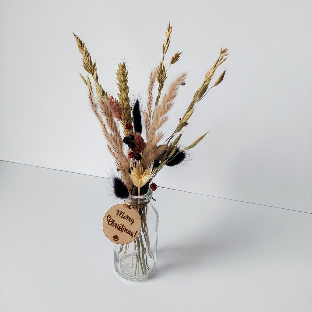 Droogboeket met vaasje