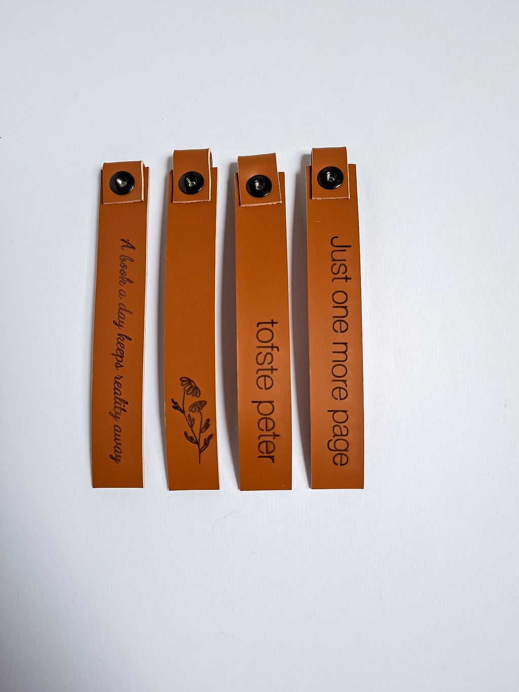 Bladwijzer met gravure