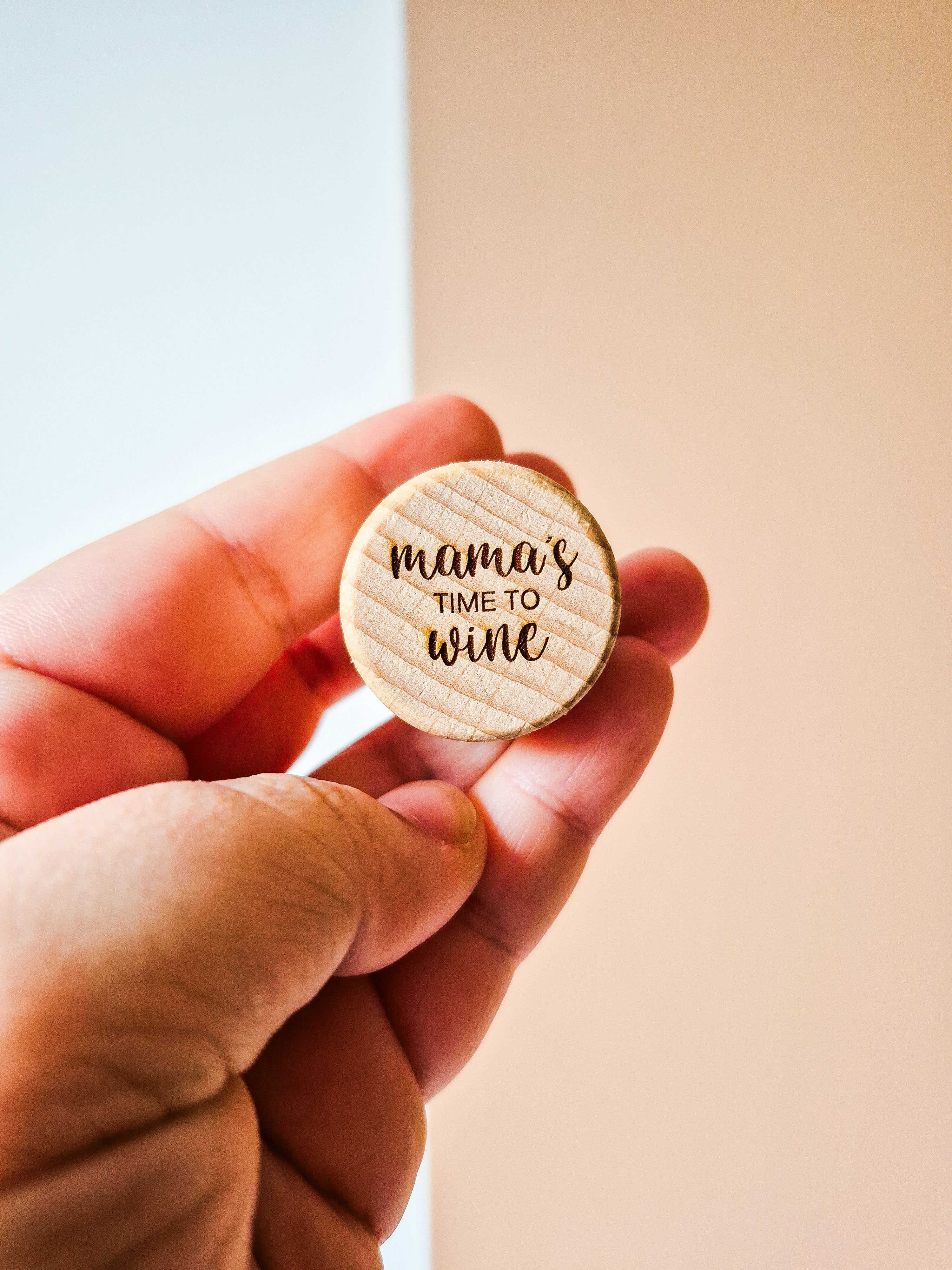 Gepersonaliseerde wijndop