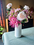 Boeket lila-roze