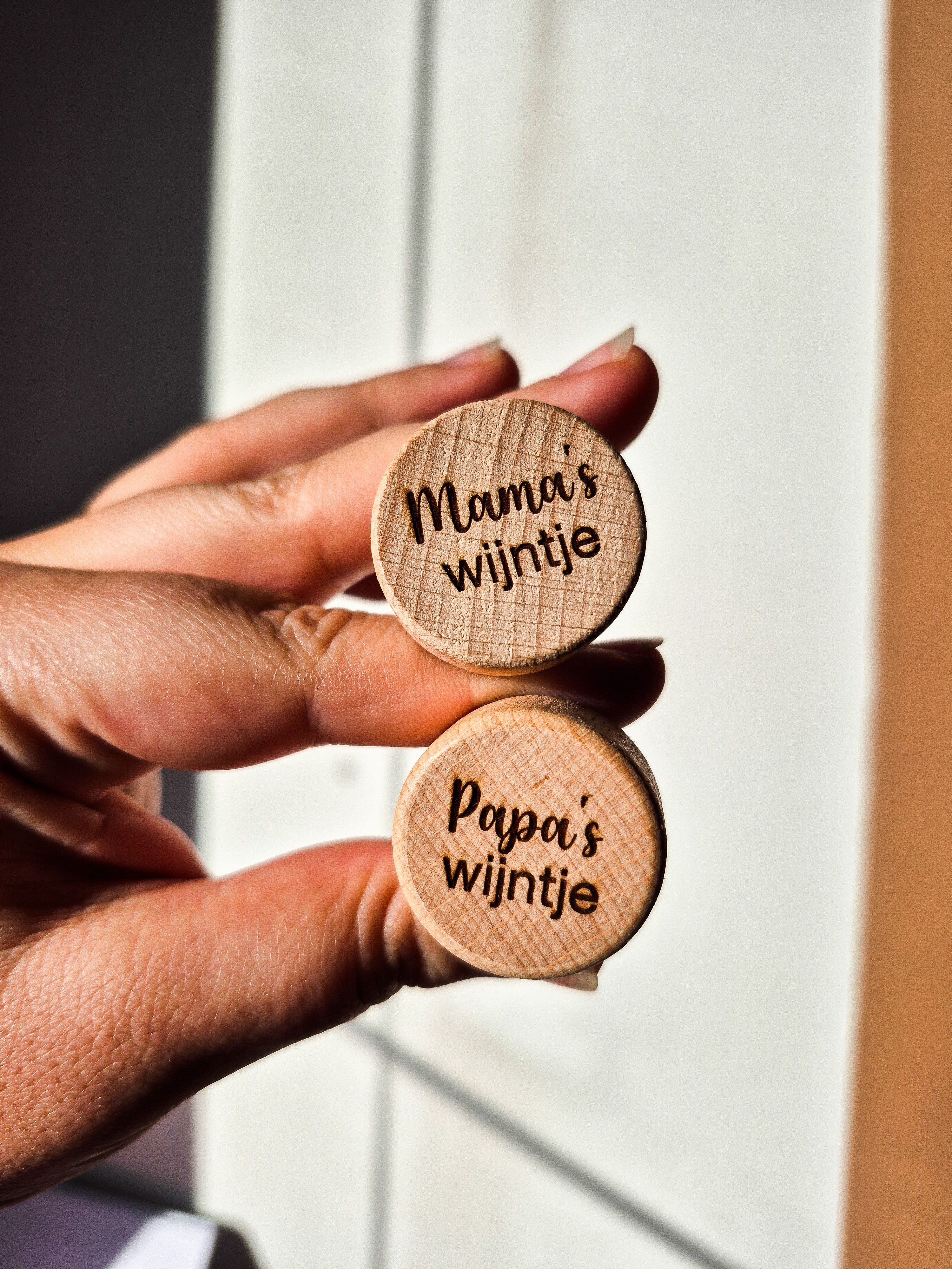 Gepersonaliseerde wijndop